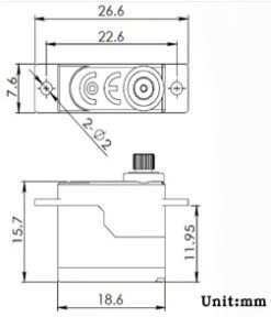 Blue Bird BMS-101DMG Servo - 1.0Kg.cm 0.07s 4.5g 8mm 11 Blue Bird BMS-101DMG Servo - 1.0Kg.cm 0.07s 4.5g 8mm -Rc Airplane Store blue bird bms 101dmg servo 1 0kg cm 0 07s 4 5g 8mm 50
