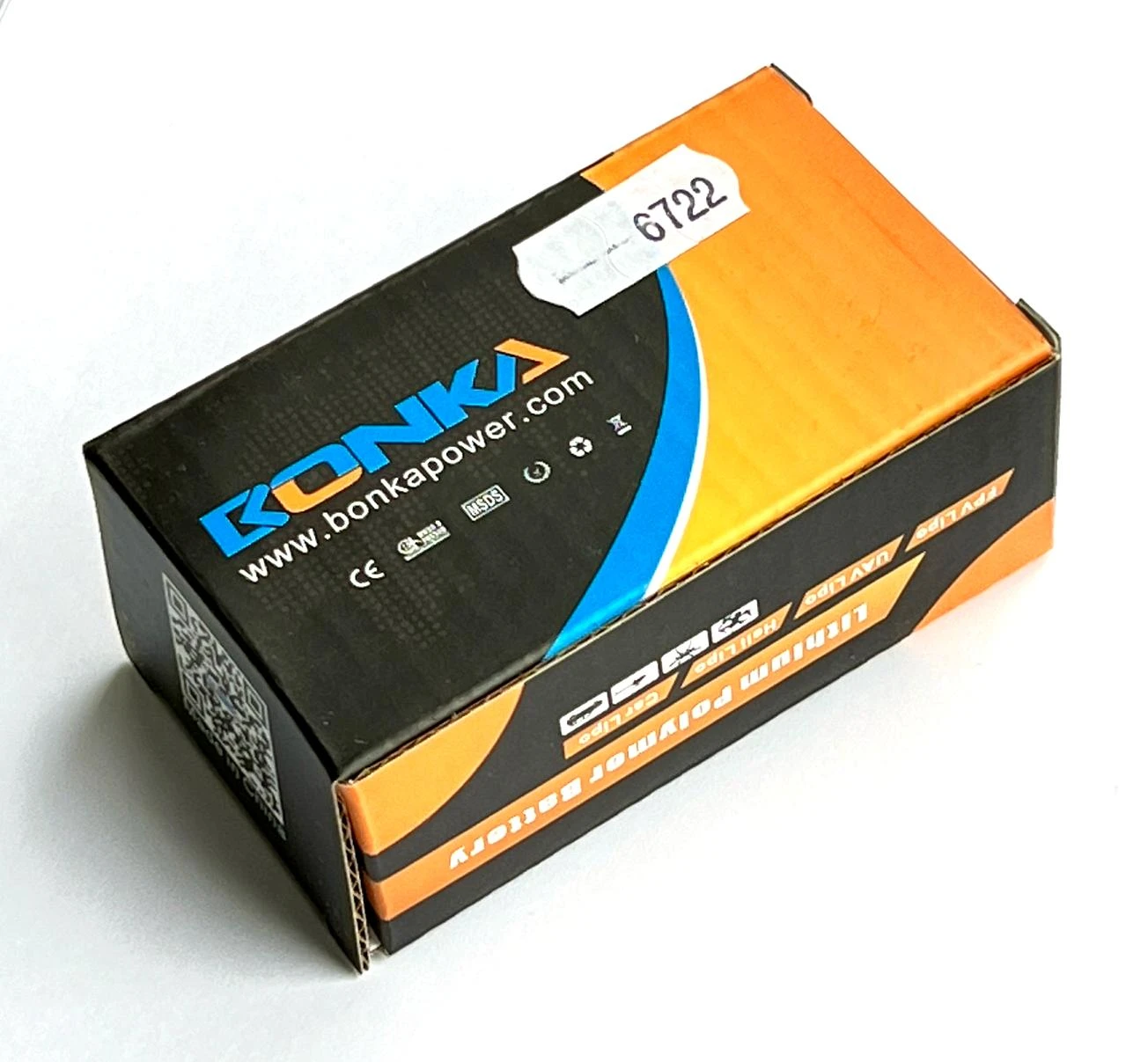 Bonka LiPo 2S 400mAh 7.4V 50C JST 6 Bonka LiPo 2S 400mAh 7.4V 50C JST - Image 4