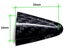 Carbon Air Intake Fairings (2) -Rc Airplane Store carbon air intake fairings 2 30