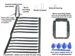 Integrated Drive System/Mono For MKS HV6130 11 Integrated Drive System/Mono For MKS HV6130 -Rc Airplane Store integrated drive system mono for mks hv6130 50