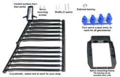 Integrated Drive System/Mono For Robbe/Futaba S3150, S3155, S3171SV, S3172SV & S3174SV -Rc Airplane Store integrated drive system mono for robbe futaba s3150 s3155 s3171sv s3172sv s3174sv 50