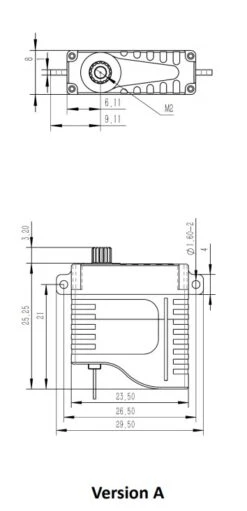 KST HS08A Wing Servo - 5.2Kg.cm 0.11s 11.0g 8mm 12 KST HS08A Wing Servo - 5.2Kg.cm 0.11s 11.0g 8mm -Rc Airplane Store kst hs08a wing servo 5 2kg cm 0 11s 11 0g 8mm 40