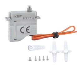 KST HS08B Servo - 5.2Kg.cm 0.11s 11.0g 8mm -Rc Airplane Store kst hs08b servo 5 2kg cm 0 11s 11 0g 8mm 50