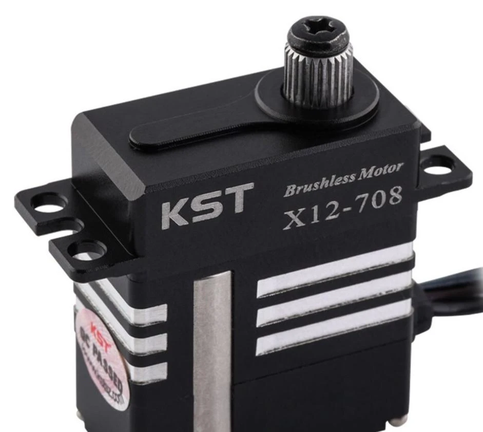 KST X12-708 Brushless Servo - 9.3Kg.cm 0.07s 21.3g 12mm 4 KST X12-708 Brushless Servo - 9.3Kg.cm 0.07s 21.3g 12mm - Image 2