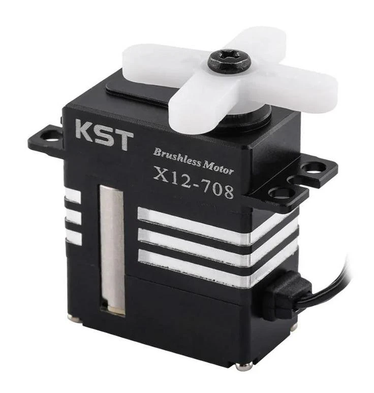 KST X12-708 Brushless Servo - 9.3Kg.cm 0.07s 21.3g 12mm 5 KST X12-708 Brushless Servo - 9.3Kg.cm 0.07s 21.3g 12mm - Image 3