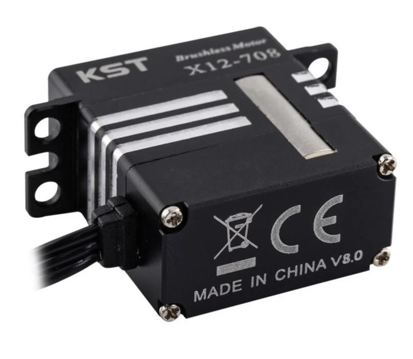 KST X12-708 Brushless Servo - 9.3Kg.cm 0.07s 21.3g 12mm 6 KST X12-708 Brushless Servo - 9.3Kg.cm 0.07s 21.3g 12mm - Image 4