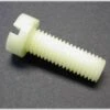 M4x30 Mm Cheesehead Slot End Nylon Screws (5) -Rc Airplane Store m4x30 mm cheesehead slot end nylon screws 5