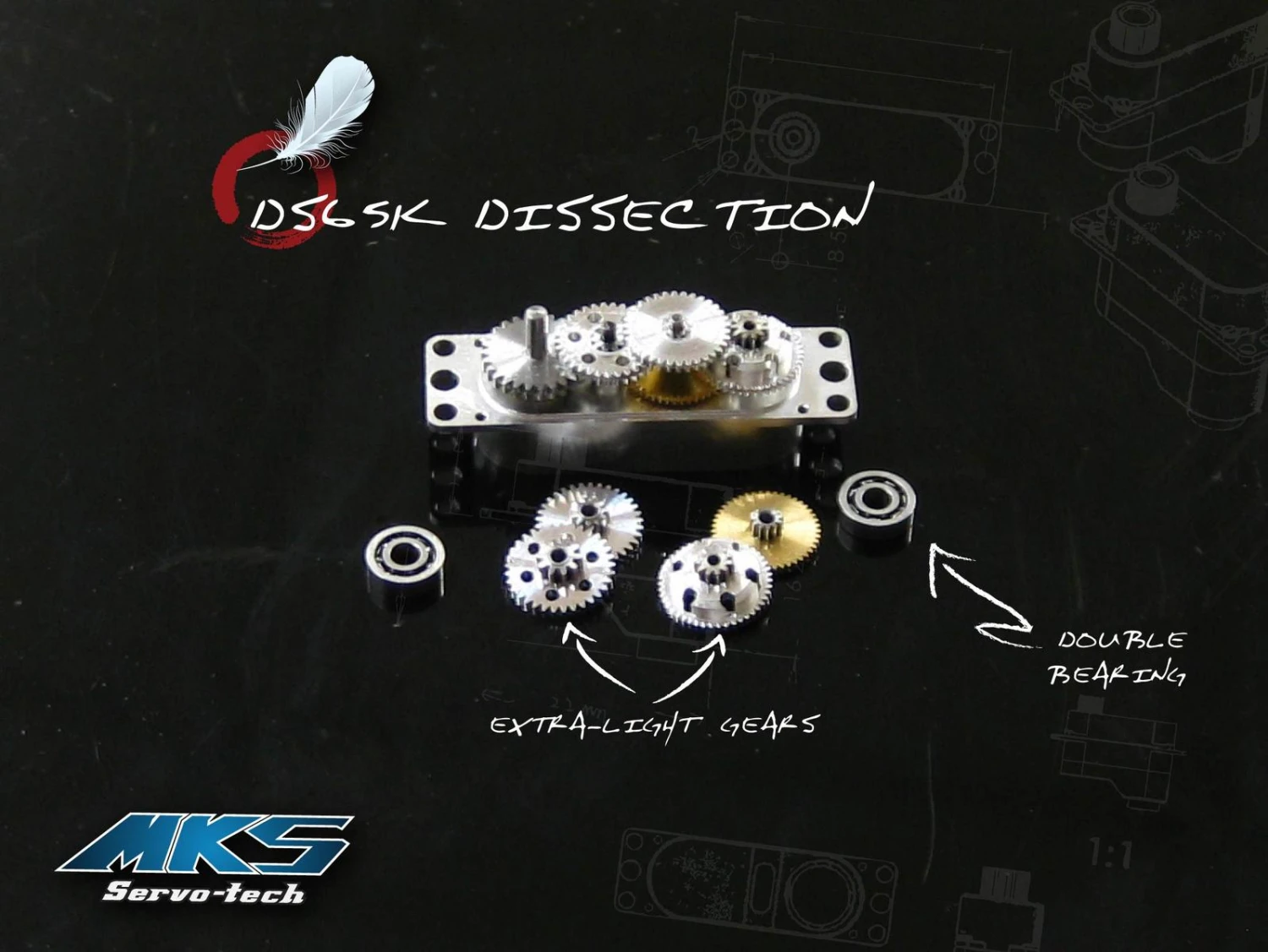 MKS DS65K Servo - 2.2Kg.cm 0.15s 6.5g 9mm 7 MKS DS65K Servo - 2.2Kg.cm 0.15s 6.5g 9mm - Image 5