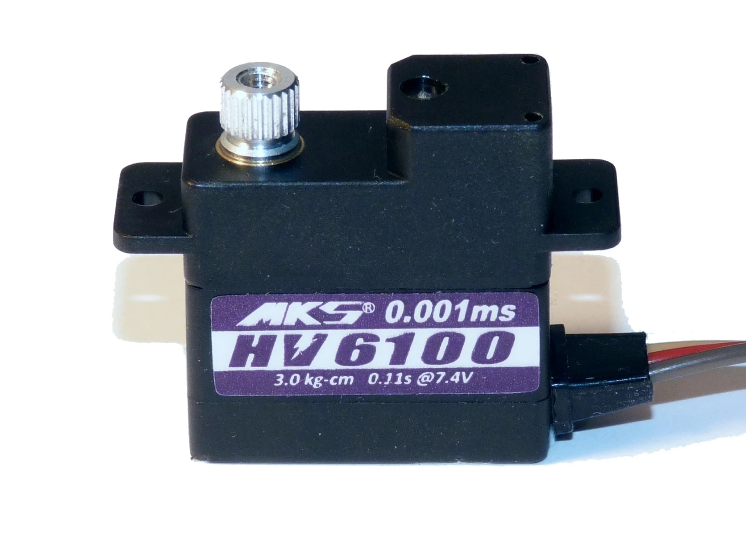 MKS HV6100 Servo - 3.4Kg.cm 0.10s 9.8g 10mm 4 MKS HV6100 Servo - 3.4Kg.cm 0.10s 9.8g 10mm - Image 2