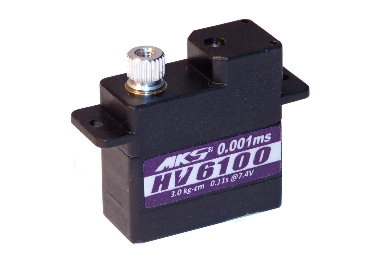 MKS HV6100 Servo - 3.4Kg.cm 0.10s 9.8g 10mm 3 MKS HV6100 Servo - 3.4Kg.cm 0.10s 9.8g 10mm