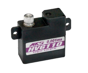 MKS HV6110 Servo - 3.4Kg.cm 0.10s 9.8g 10mm 3 MKS HV6110 Servo - 3.4Kg.cm 0.10s 9.8g 10mm