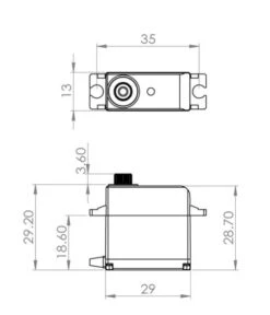 MKS HV69 Servo - 10.2Kg.cm 0.10s 21.0g 13mm 10 MKS HV69 Servo - 10.2Kg.cm 0.10s 21.0g 13mm -Rc Airplane Store mks hv69 servo 10 2kg cm 0 10s 21 0g 13mm 20