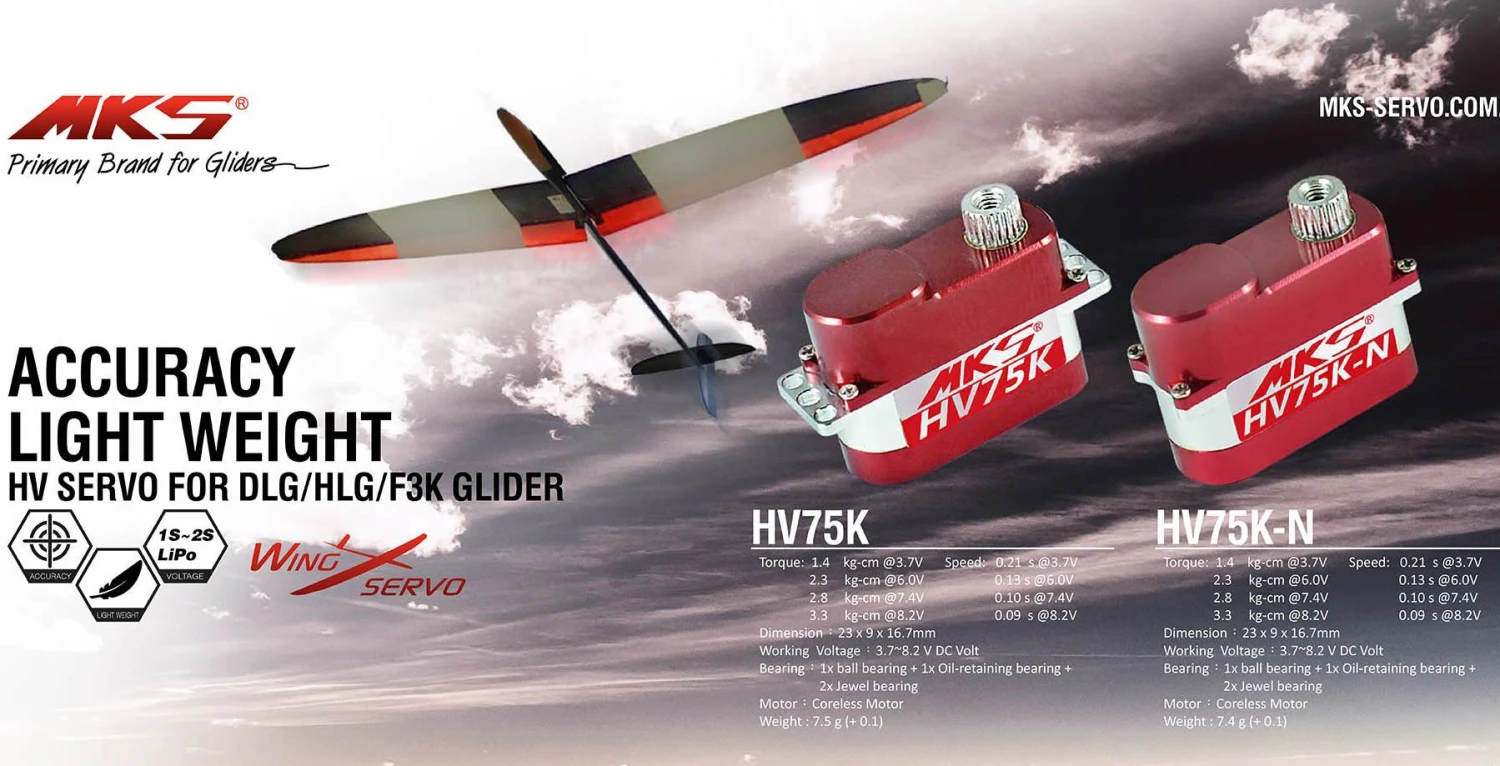 MKS HV75K Servo - 3.3Kg.cm 0.09s 7.8g 9mm 5 MKS HV75K Servo - 3.3Kg.cm 0.09s 7.8g 9mm - Image 3