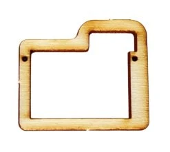 Ply Frame For MKS HS75 (pair) New -Rc Airplane Store ply frame for mks hs75 pair new 30
