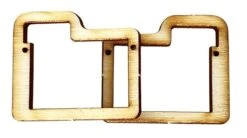 Ply Frame For MKS HS75 (pair) New -Rc Airplane Store ply frame for mks hs75 pair new 40
