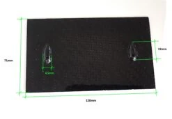 Small Blistered Servo Cover (2) -Rc Airplane Store small blistered servo cover 2 20