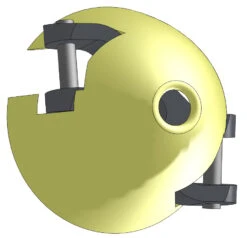 Yellow Cone For 30mm Spinner -Rc Airplane Store yellow cone for 30mm spinner 20